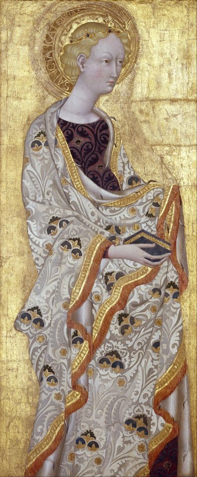 Saint Catherine by Giovanni di Paolo